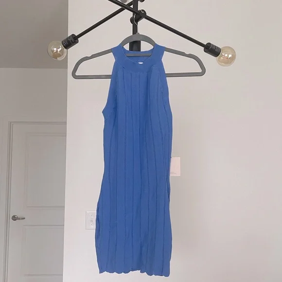 NWT Superdown/ Revolve Solis Mini Dress in Periwinkle- size XS - Picture 2 of 5